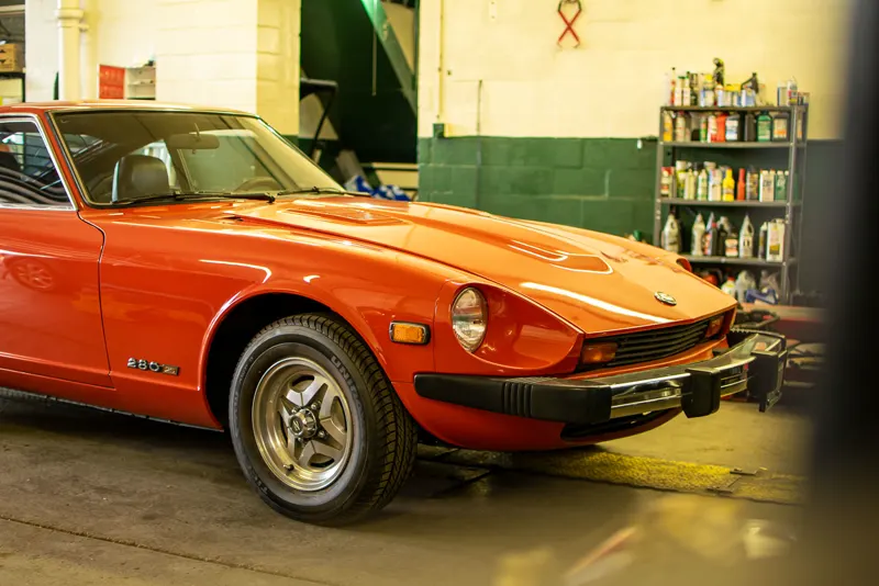 Restored classic car at 8A's Auto Sales and Service