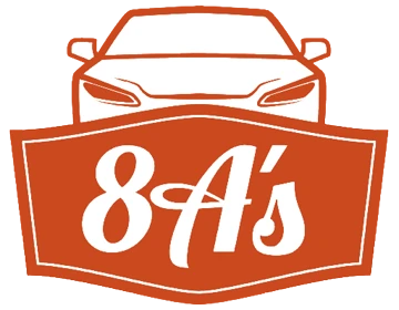 8A's Auto Sales and Service logo